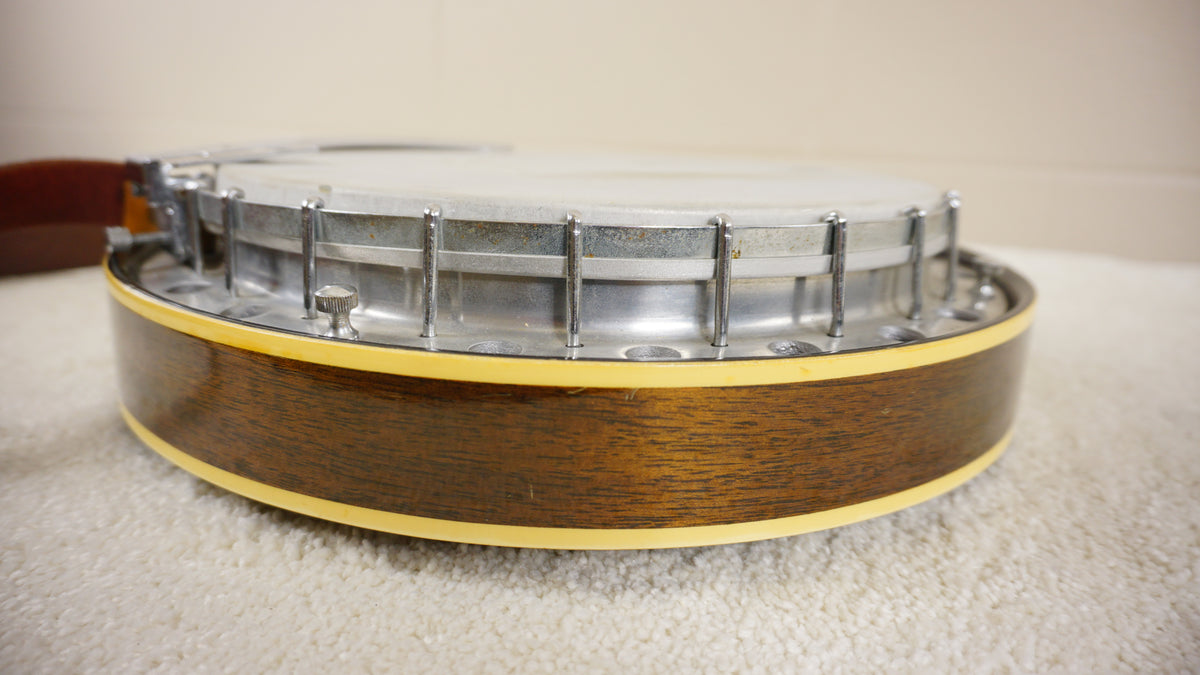 Vintage 1970s Tenesy Jagard 5-String Banjo Terada MIJ Project Repair w/ Case