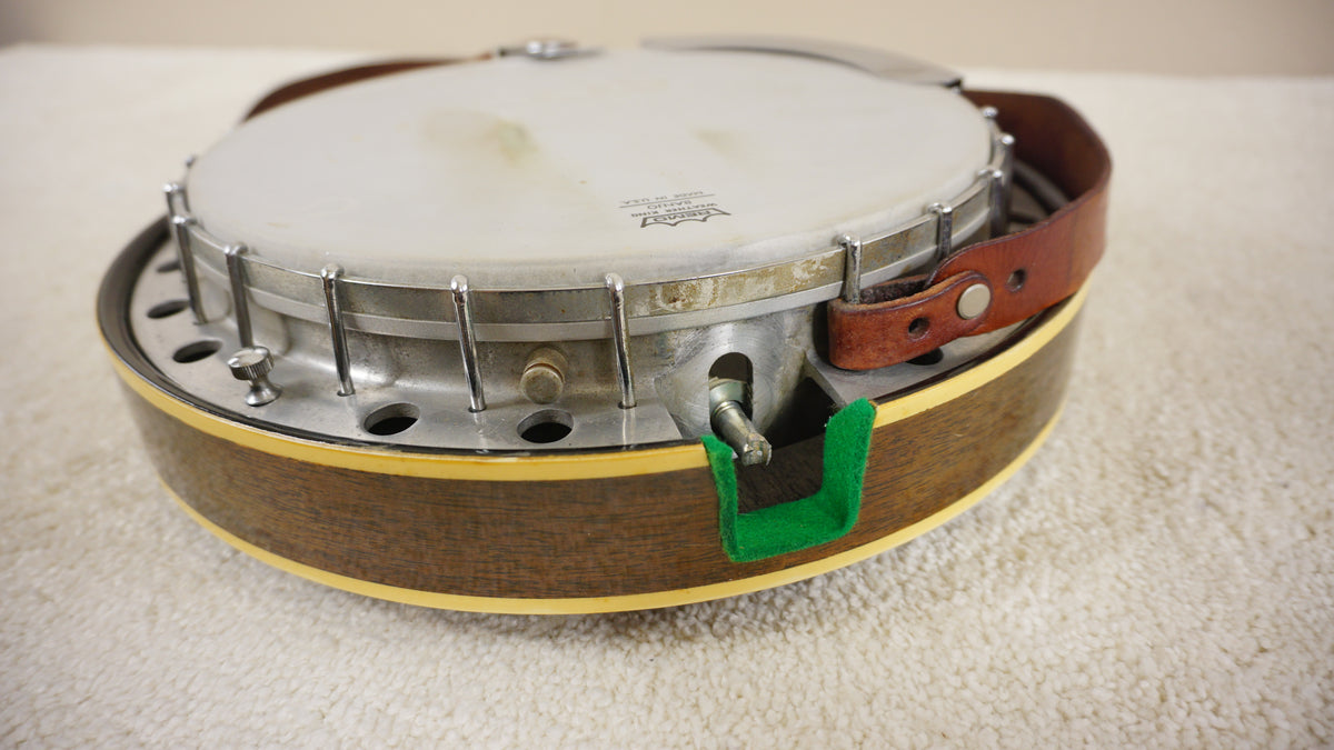 Vintage 1970s Tenesy Jagard 5-String Banjo Terada MIJ Project Repair w/ Case