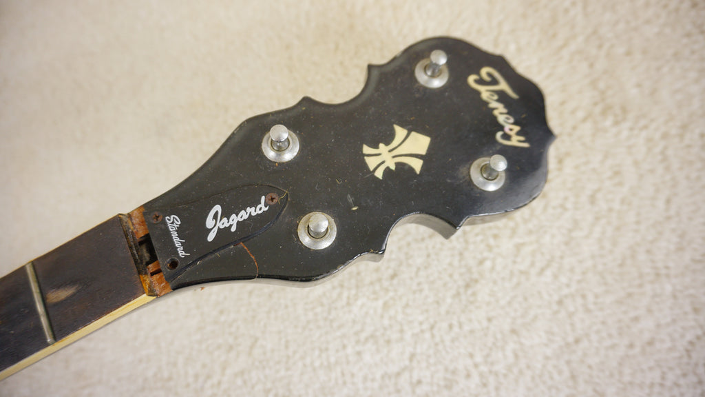 Vintage 1970s Tenesy Jagard 5-String Banjo Terada MIJ Project Repair w/ Case