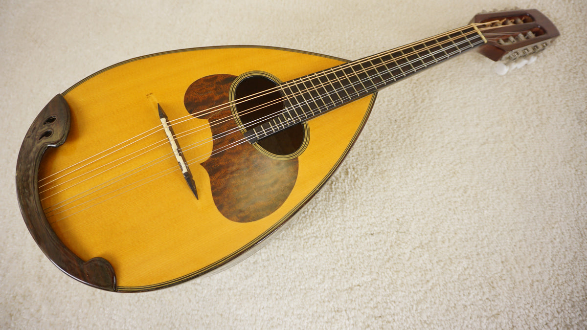 Vintage Suzuki M-50 Master Hand Bowlback Mandolin Nagoya MIJ Japan w/ Hard Case