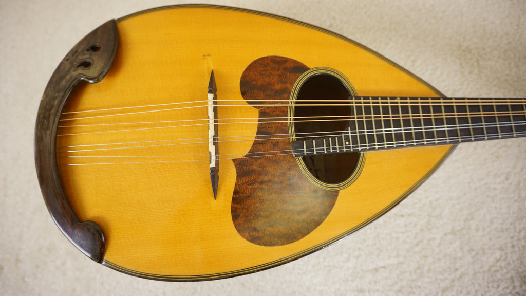 Vintage Suzuki M-50 Master Hand Bowlback Mandolin Nagoya MIJ Japan w/ Hard Case