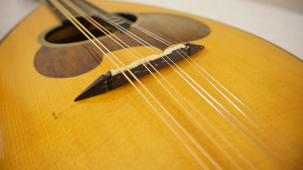 Vintage Suzuki M-50 Master Hand Bowlback Mandolin Nagoya MIJ Japan w/ Hard Case
