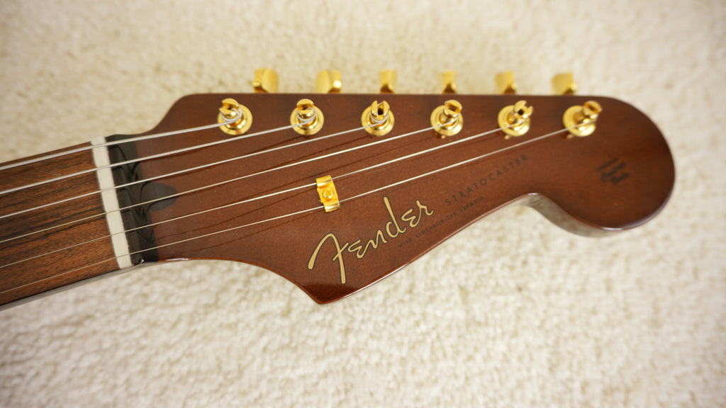 Fender FSR MIJ Traditional 60s Stratocaster Walnut Gold 2024 Rare w/ Tweed Case