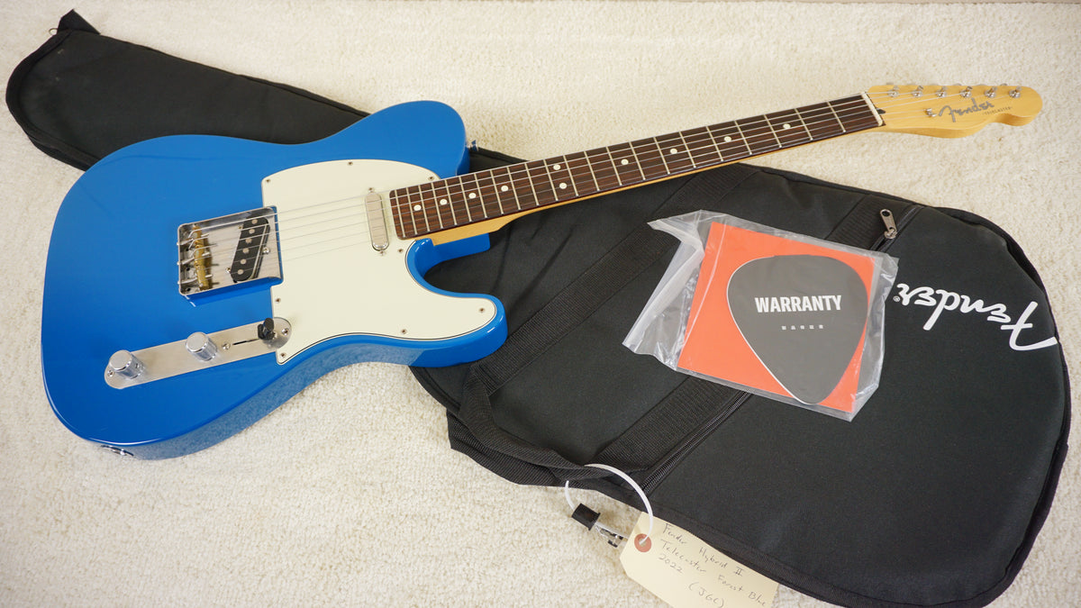 Fender Japan Hybrid II Telecaster Forest Blue 2022 Rosewood