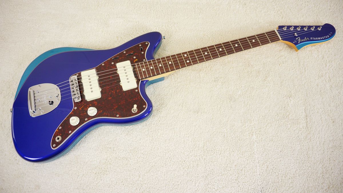 Fender Japan 2025 Limited Edition Starmaster Semi-Hollow Jupiter Blue Offset