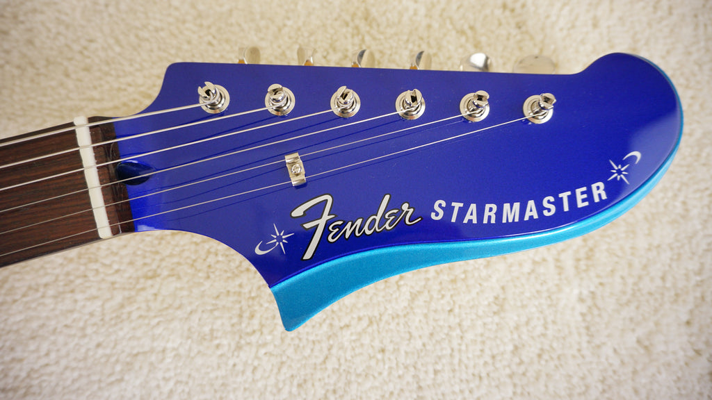 Fender Japan 2025 Limited Edition Starmaster Semi-Hollow Jupiter Blue Offset