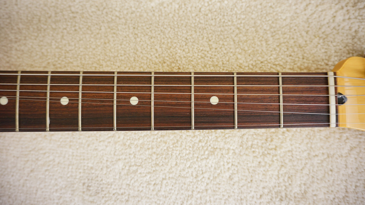 Fender Japan 2023 Limited Edition Hybrid II Telecaster Quilt Top Aquamarine