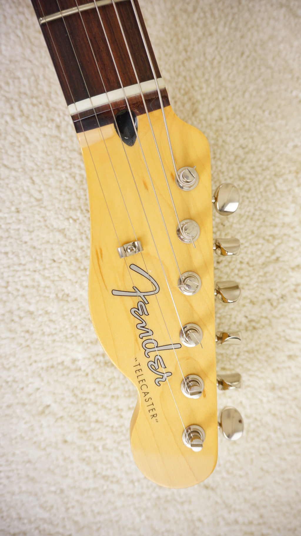 Fender Japan 2023 Limited Edition Hybrid II Telecaster Quilt Top Aquamarine