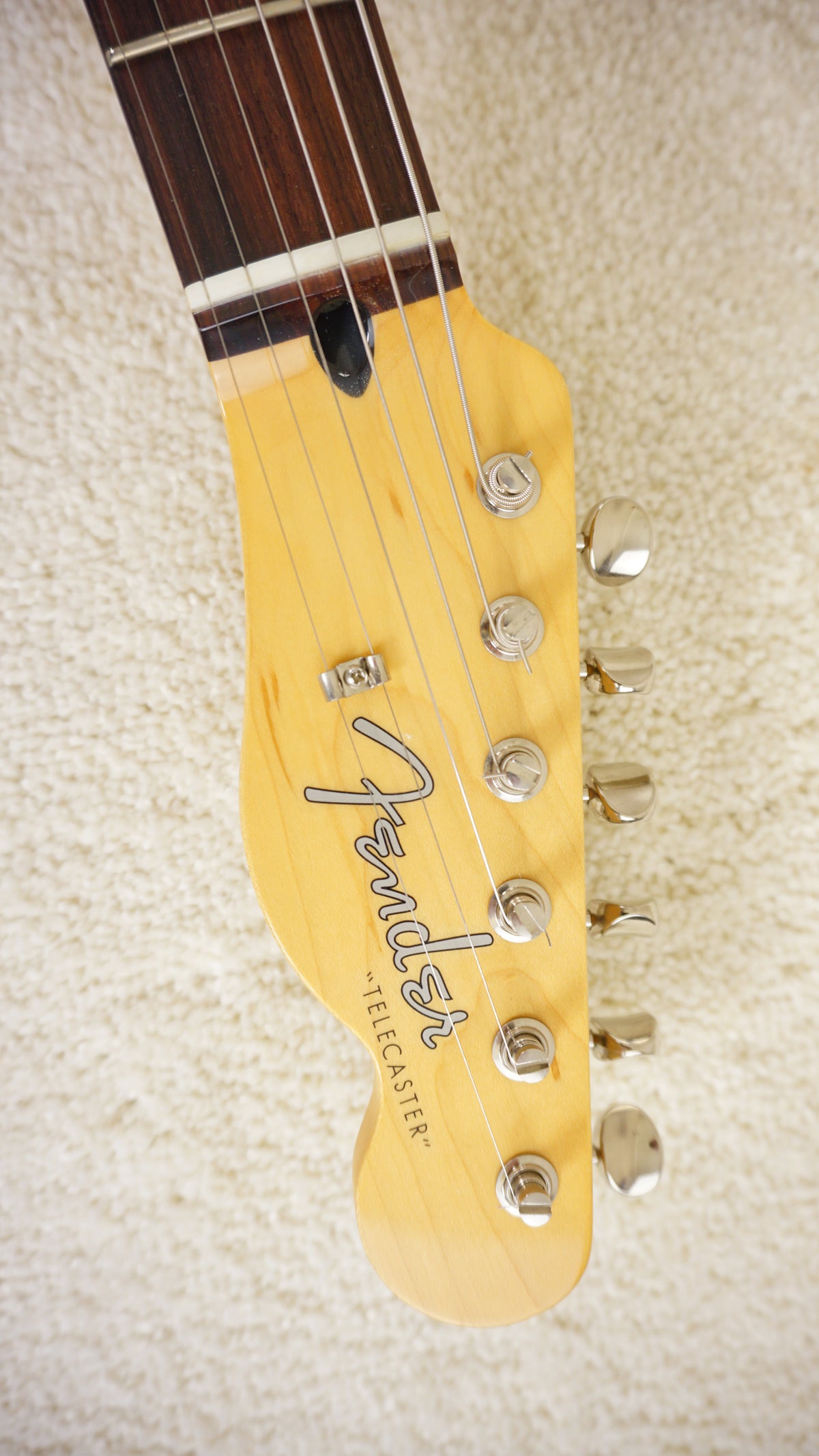 Fender Japan 2023 Limited Edition Hybrid II Telecaster Quilt Top Aquamarine