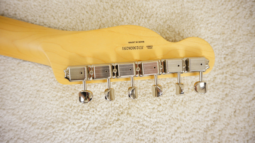 Fender Japan 2023 Limited Edition Hybrid II Telecaster Quilt Top Aquamarine