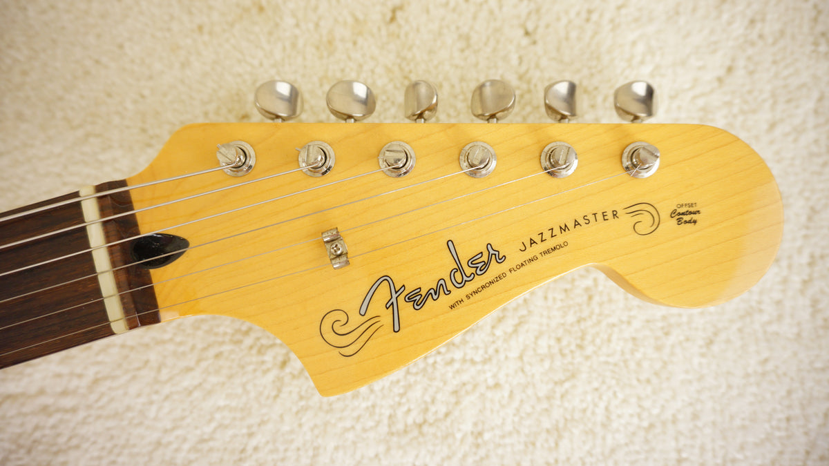 Fender Japan 2024 Limited Edition Hybrid II Jazzmaster Quilt Top Aquamarine
