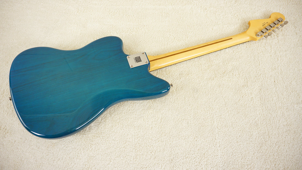 Fender Japan 2024 Limited Edition Hybrid II Jazzmaster Quilt Top Aquamarine