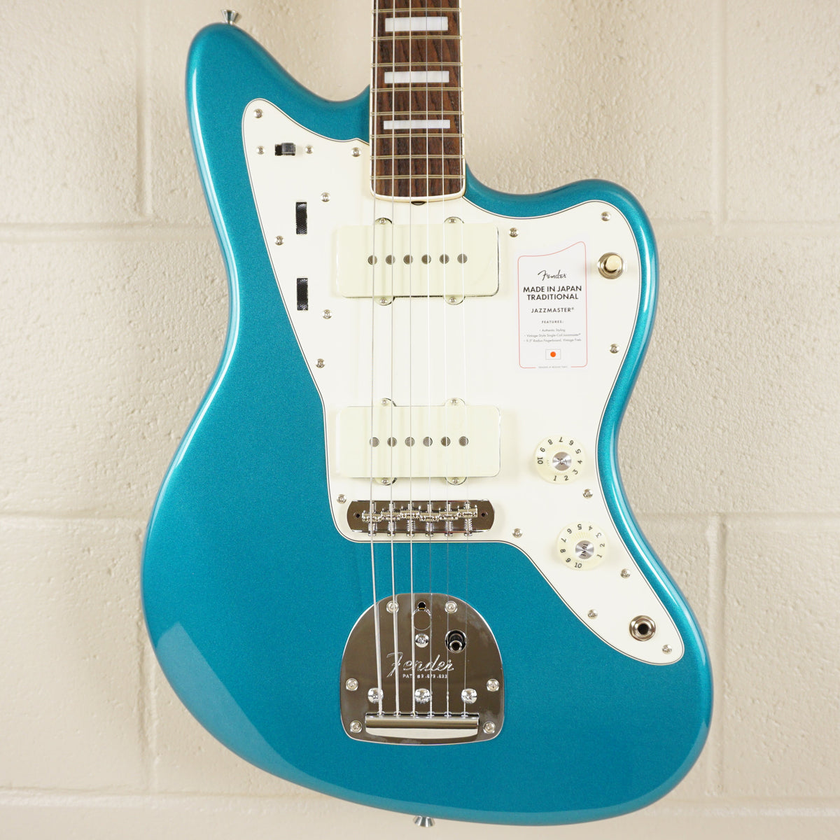 Fender Japan 2026 Traditional Late 60s Jazzmaster Ocean Turquoise Metallic