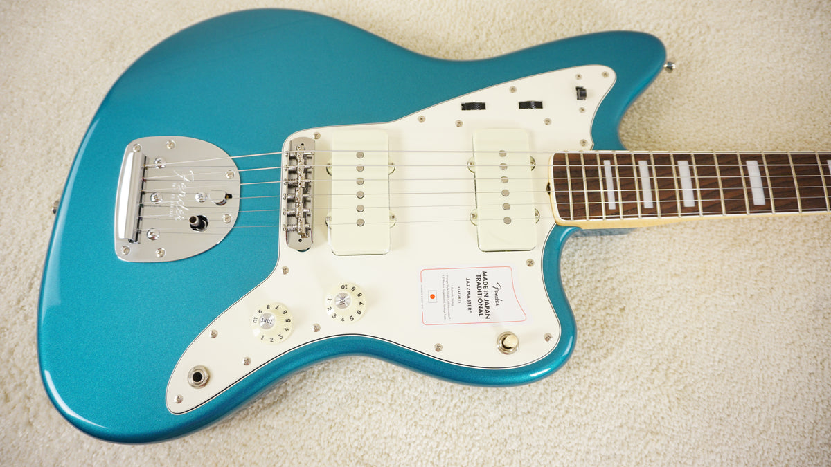 Fender Japan 2026 Traditional Late 60s Jazzmaster Ocean Turquoise Metallic