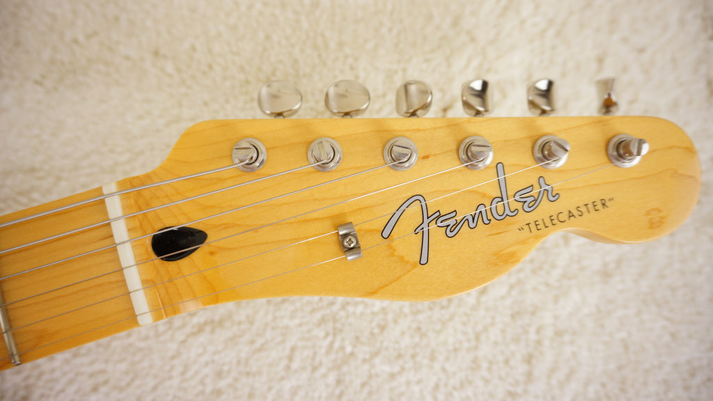 Fender Japan 2024 Collection Hybrid II Telecaster Flame Sunset Orange Transparent