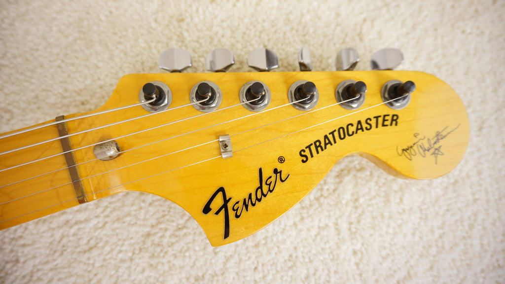 Fender Japan 1997 ST-YJM Yngwie Malmsteen Signature Stratocaster Vintage White
