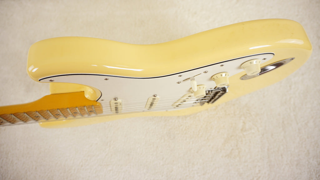 Fender Japan 1997 ST-YJM Yngwie Malmsteen Signature Stratocaster Vintage White