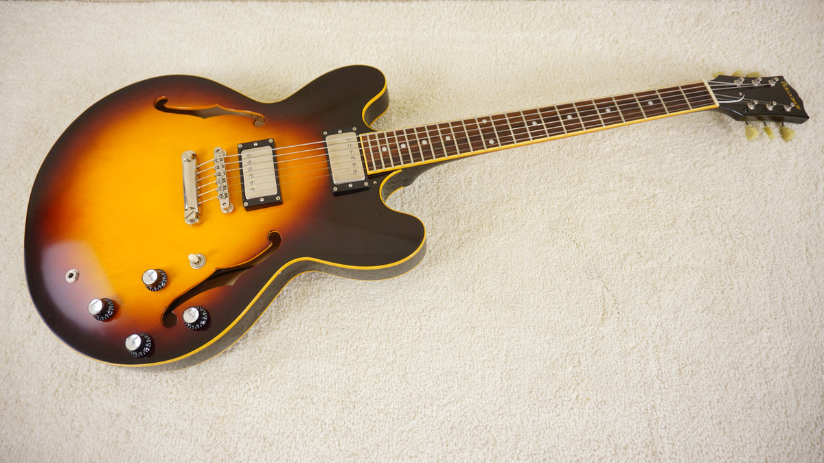 Edwards Japan 2008 E-SA-125LTS Semi-Hollow Tobacco Sunburst ESP w/ Case