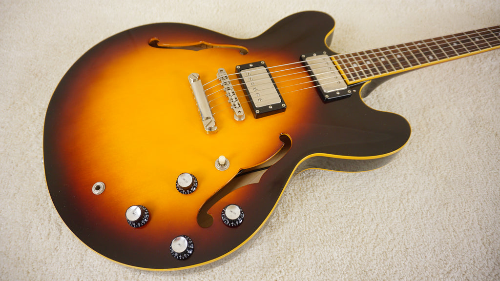 Edwards Japan 2008 E-SA-125LTS Semi-Hollow Tobacco Sunburst ESP w/ Case