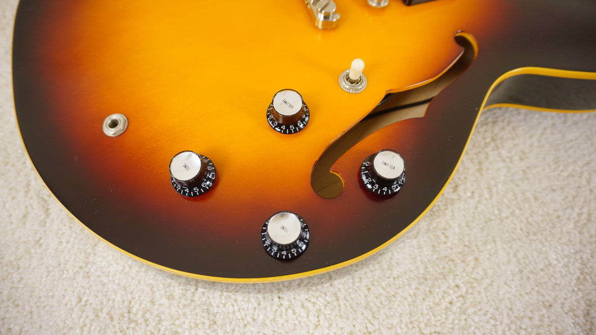 Edwards Japan 2008 E-SA-125LTS Semi-Hollow Tobacco Sunburst ESP w/ Case