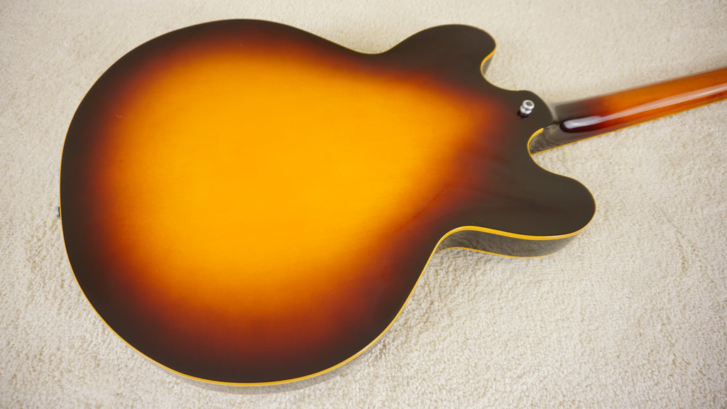 Edwards Japan 2008 E-SA-125LTS Semi-Hollow Tobacco Sunburst ESP w/ Case