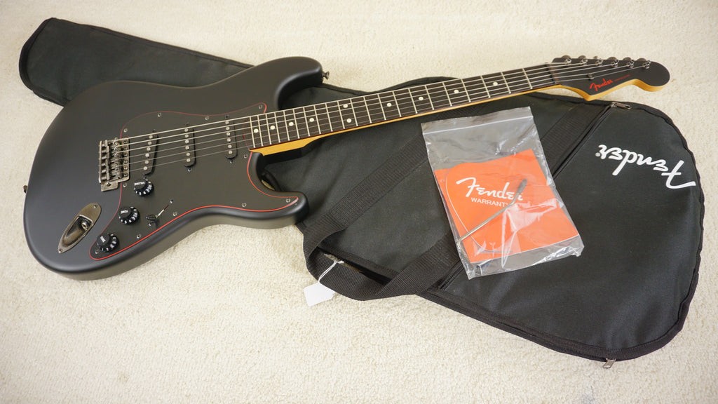 Fender Japan 2020 Limited Edition Stratocaster Noir Satin Black