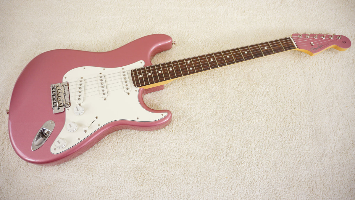 Fender Japan 2025 Hybrid II Stratocaster Burgundy Mist Matching Headstock
