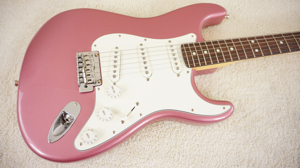 Fender Japan 2025 Hybrid II Stratocaster Burgundy Mist Matching Headstock