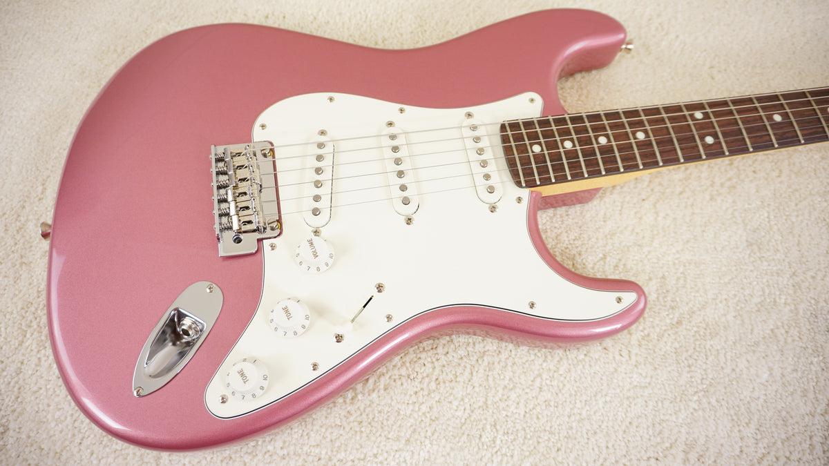 Fender Japan 2025 Hybrid II Stratocaster Burgundy Mist Matching Headstock