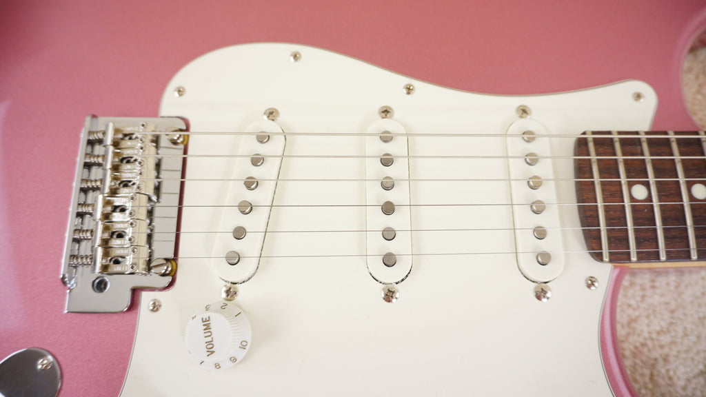 Fender Japan 2025 Hybrid II Stratocaster Burgundy Mist Matching Headstock