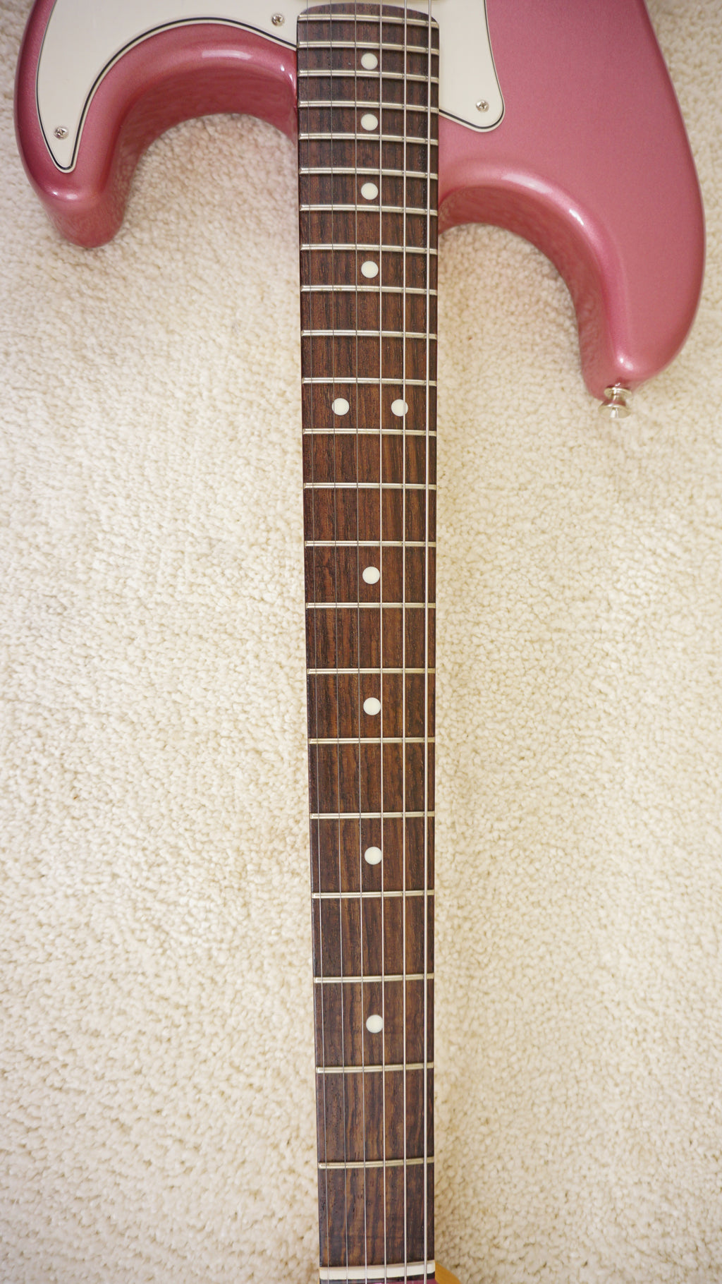 Fender Japan 2025 Hybrid II Stratocaster Burgundy Mist Matching Headstock