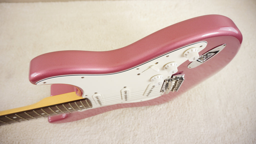 Fender Japan 2025 Hybrid II Stratocaster Burgundy Mist Matching Headstock