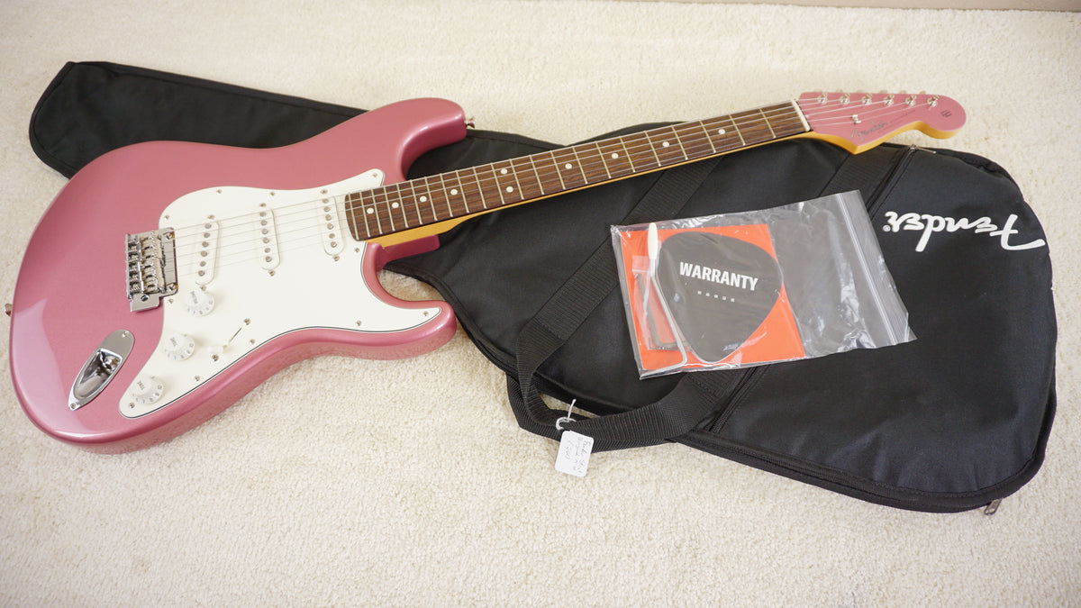 Fender Japan 2025 Hybrid II Stratocaster Burgundy Mist Matching Headstock