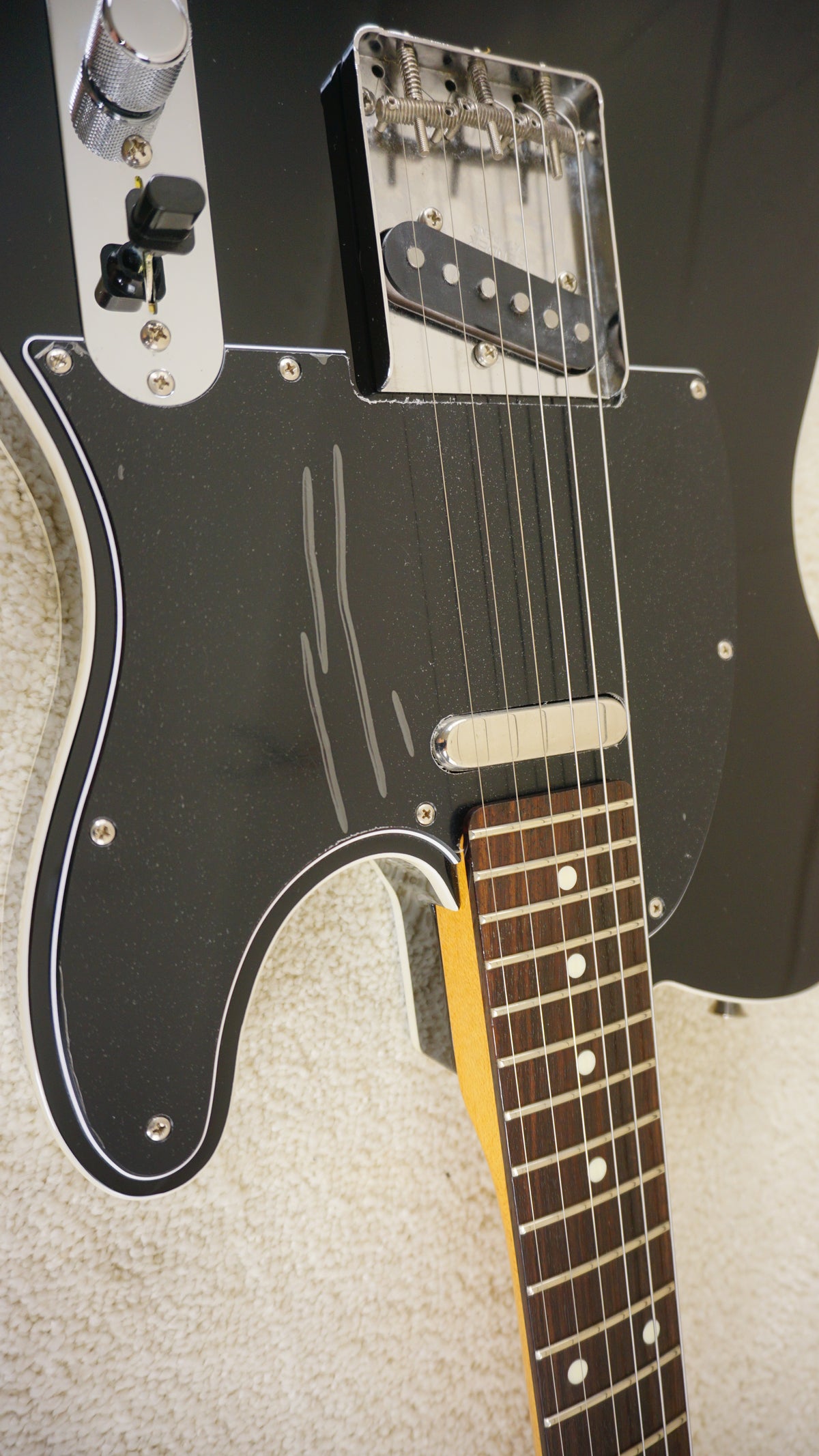 Fender Japan 2024 Traditional 60s Telecaster Custom Black White Binding