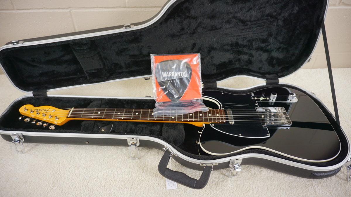 Fender Japan 2024 Traditional 60s Telecaster Custom Black White Binding