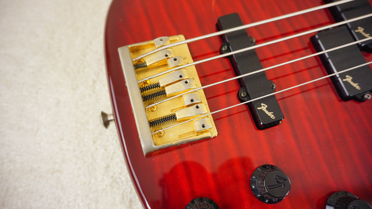 Fender Japan 1993 PB70-95SR Foto Flame Precision Bass Lyte Custom