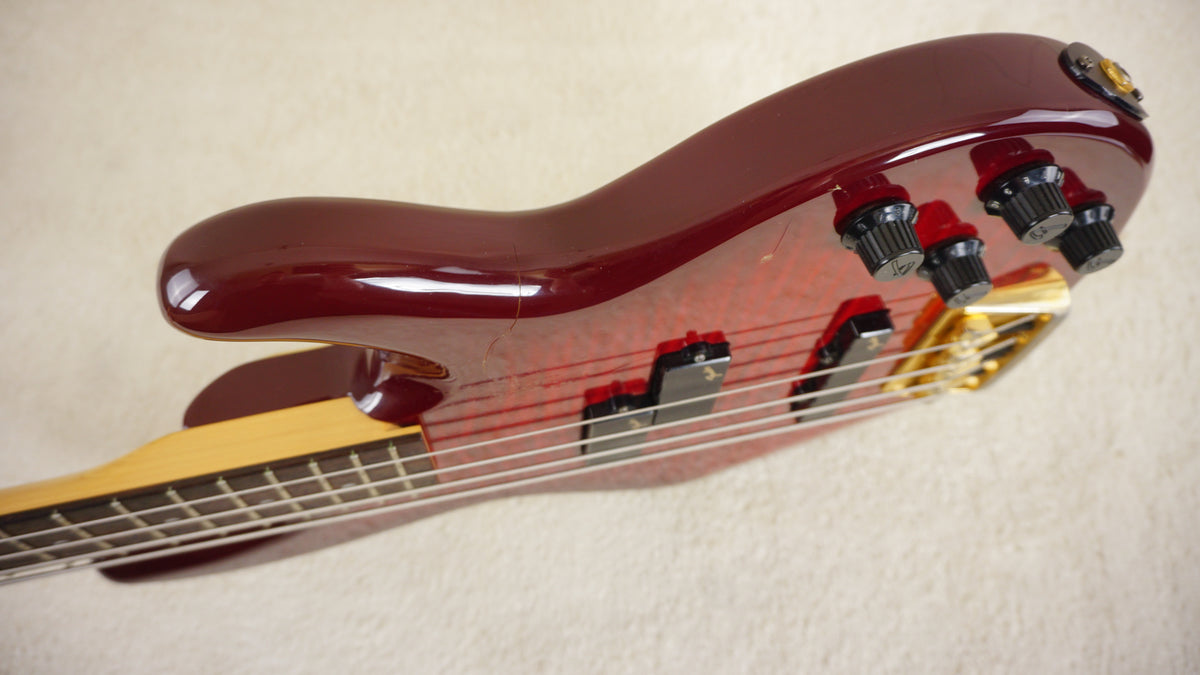 Fender Japan 1993 PB70-95SR Foto Flame Precision Bass Lyte Custom