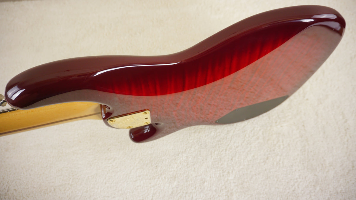 Fender Japan 1993 PB70-95SR Foto Flame Precision Bass Lyte Custom