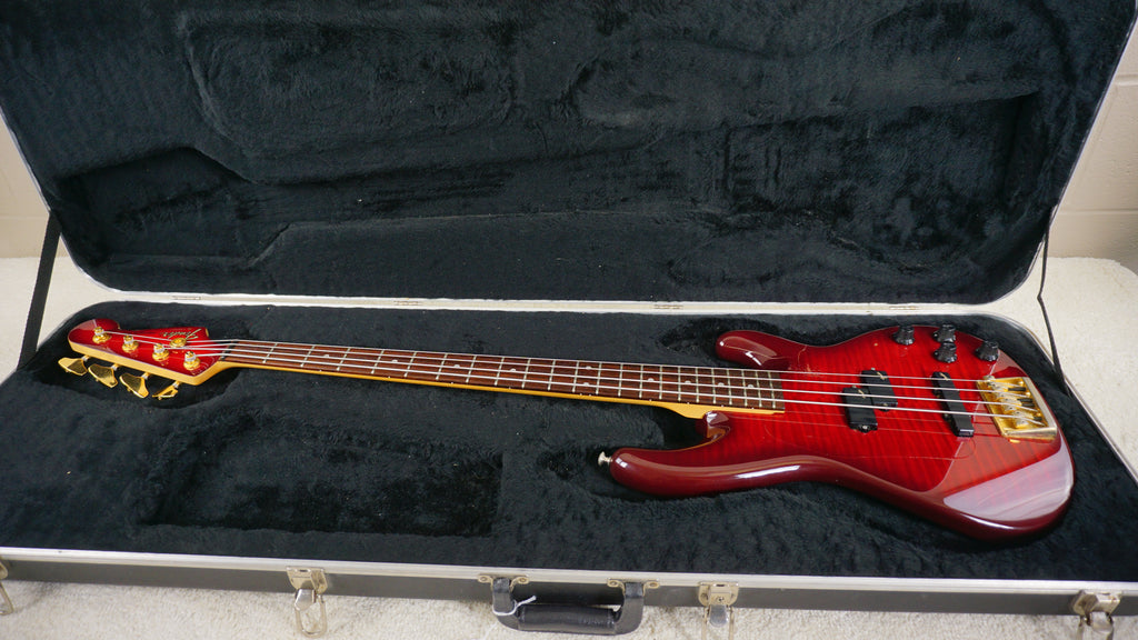 Fender Japan 1993 PB70-95SR Foto Flame Precision Bass Lyte Custom
