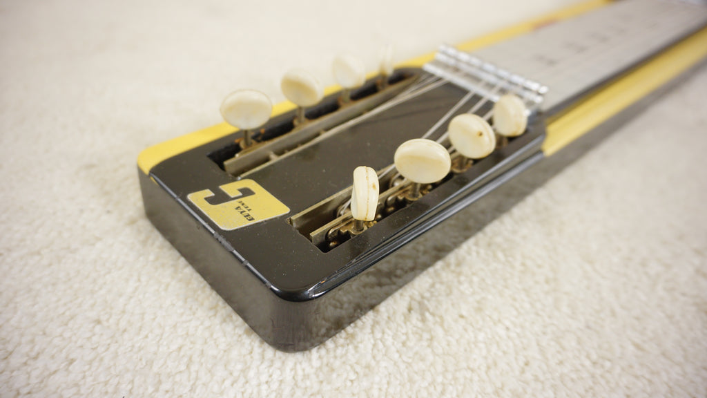 Guyatone HG-108 8-String Lap Steel Guitar Two-Tone Yellow 1960s
