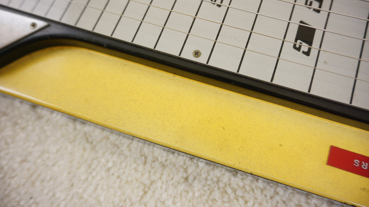 Guyatone HG-108 8-String Lap Steel Guitar Two-Tone Yellow 1960s