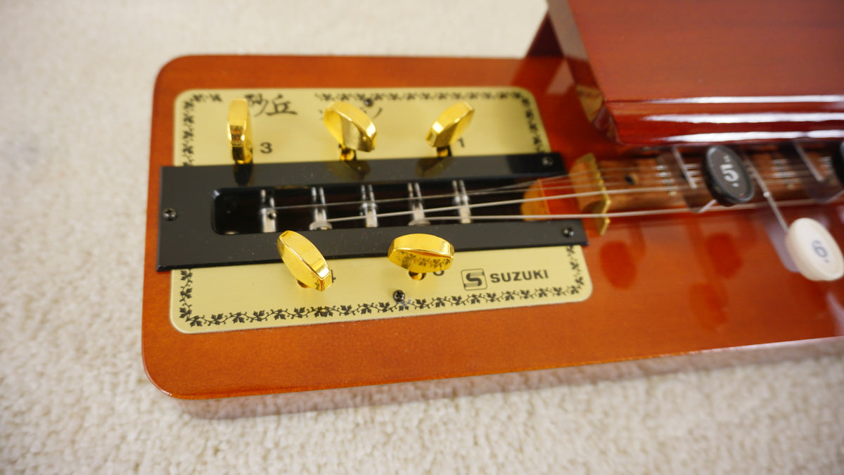 Vintage Suzuki Sakyu Soprano Electric Taishogoto Japanese Harp 1980s