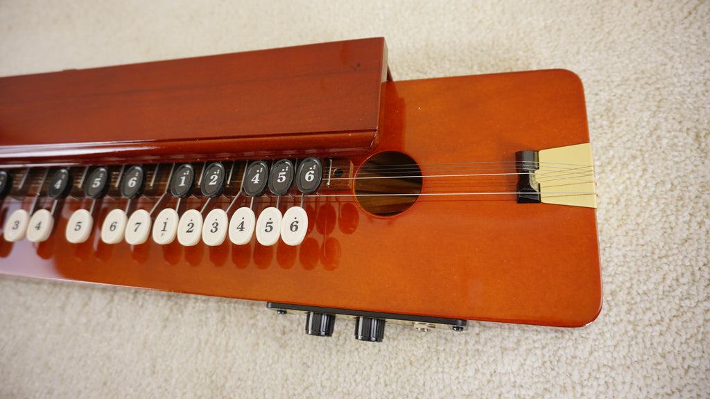 Vintage Suzuki Sakyu Soprano Electric Taishogoto Japanese Harp 1980s