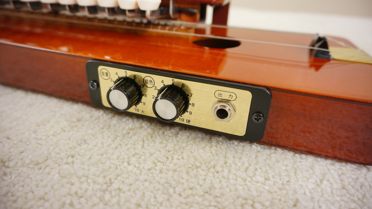 Vintage Suzuki Sakyu Soprano Electric Taishogoto Japanese Harp 1980s