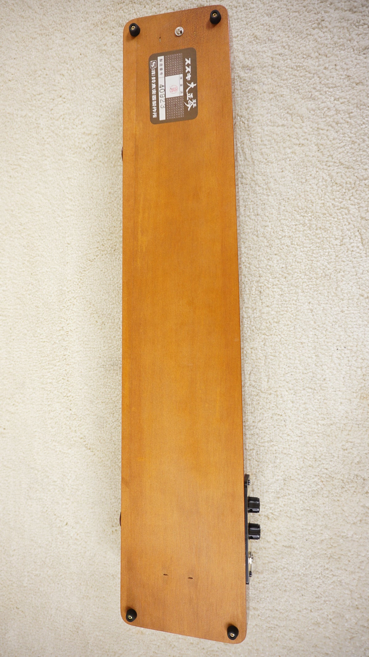 Vintage Suzuki Sakyu Soprano Electric Taishogoto Japanese Harp 1980s