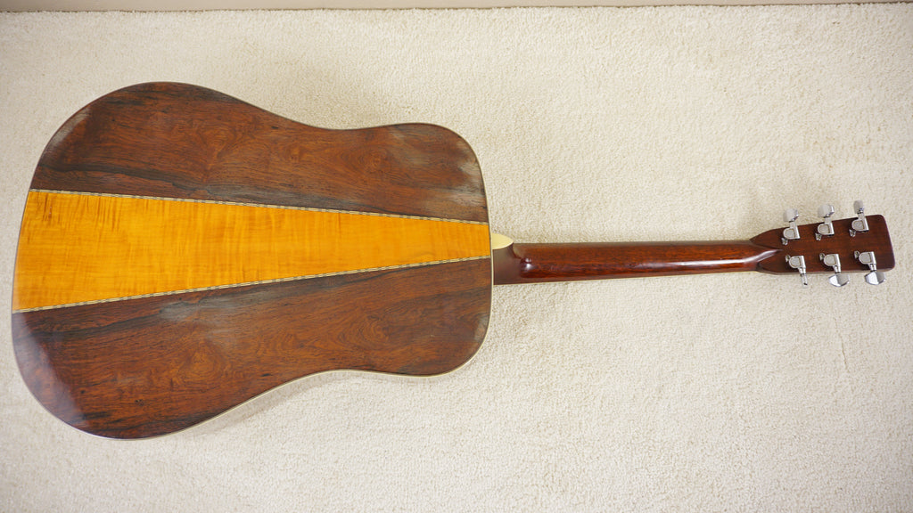 S. Yairi YD-304 Dreadnought 1975 Jacaranda Maple 3-Piece Back Natural Acoustic