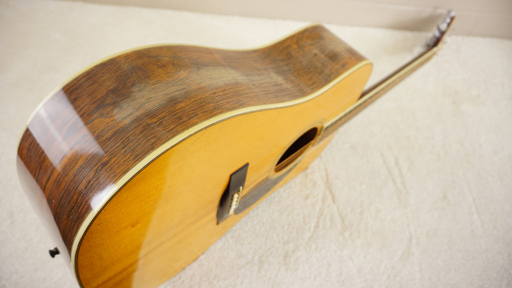 S. Yairi YD-304 Dreadnought 1975 Jacaranda Maple 3-Piece Back Natural Acoustic