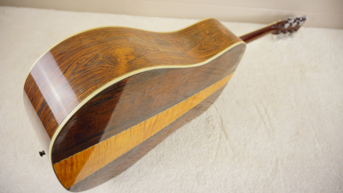 S. Yairi YD-304 Dreadnought 1975 Jacaranda Maple 3-Piece Back Natural Acoustic
