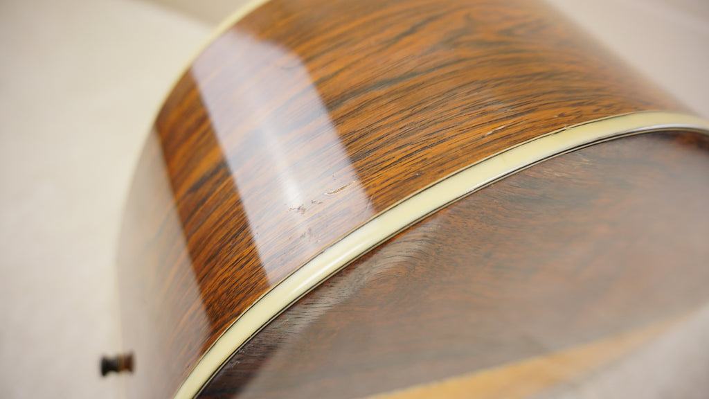 S. Yairi YD-304 Dreadnought 1975 Jacaranda Maple 3-Piece Back Natural Acoustic