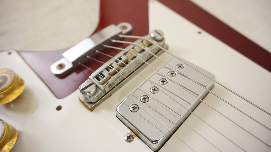 Holly Flying V Reissue 1977 Aged Cherry Metallic Chushin Gakki Japan